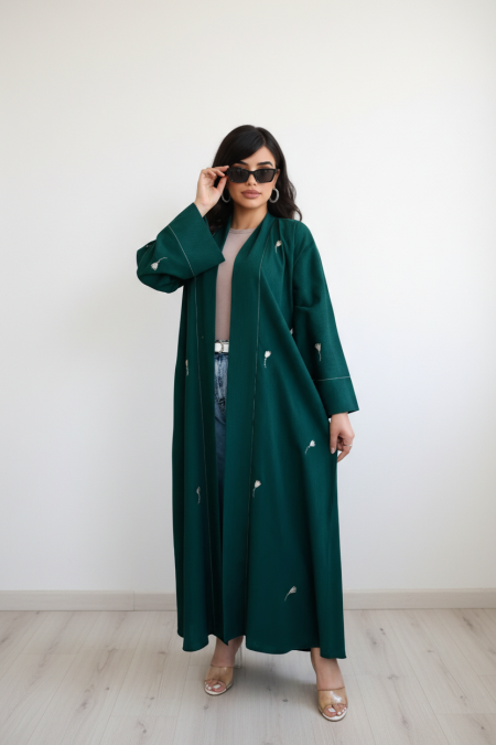 عباي لون اخضر